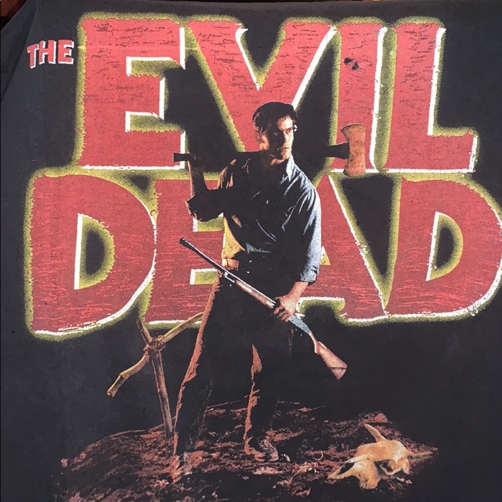 EVIL DEAL TEE HORROR COMEDY ASH BRUCE CAMPBELL